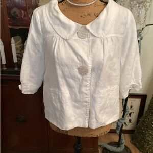 Lucy & Laurel Linen Jacket